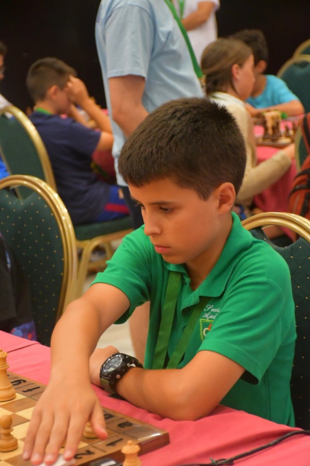 Campeon de España JAVIER HABANS Sub 12 2019 de Rápidas Salobreña